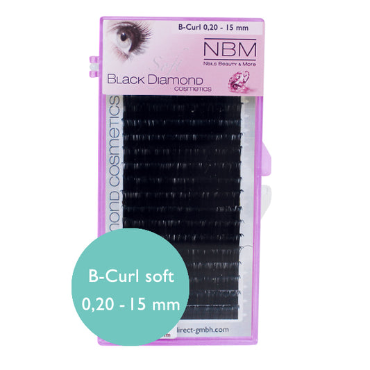 BDC Soft Silk Lashes B-Curl 0,20 - 15 mm ABVERKAUF
