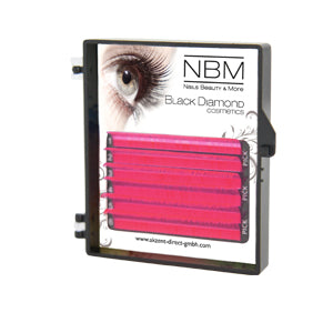 BDC Neon Lashes B-Curl 0,07 Mix pink ABVERKAUF